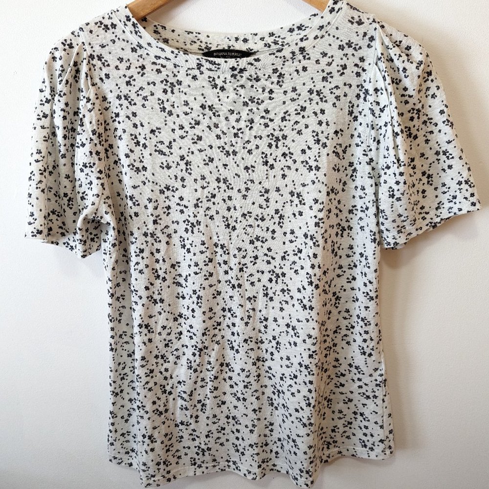 Banana Republic Puff Sleeve | Small